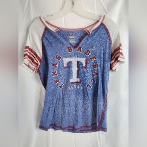 Majestic texas baseball shirt